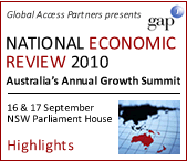 National Economic Review 2010 logo